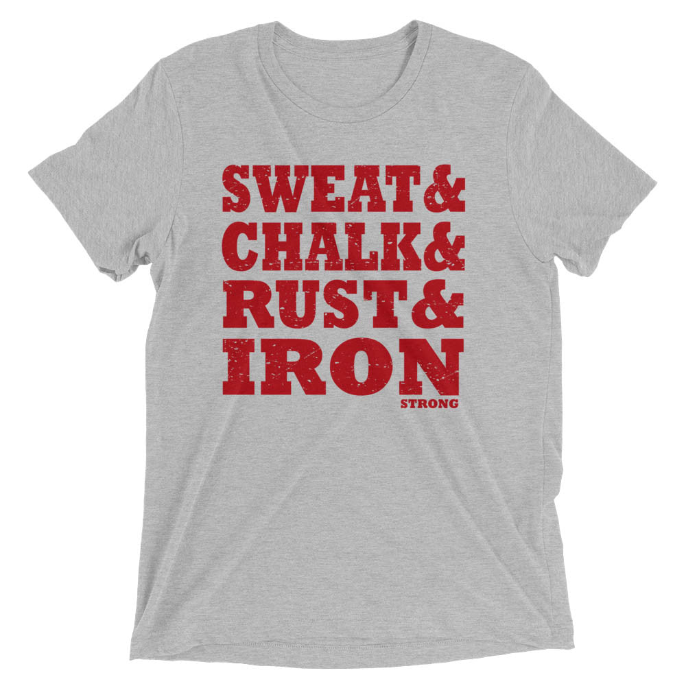 The 'Old School Gym' weightlifting t-shirt – Iron Strong Apparel