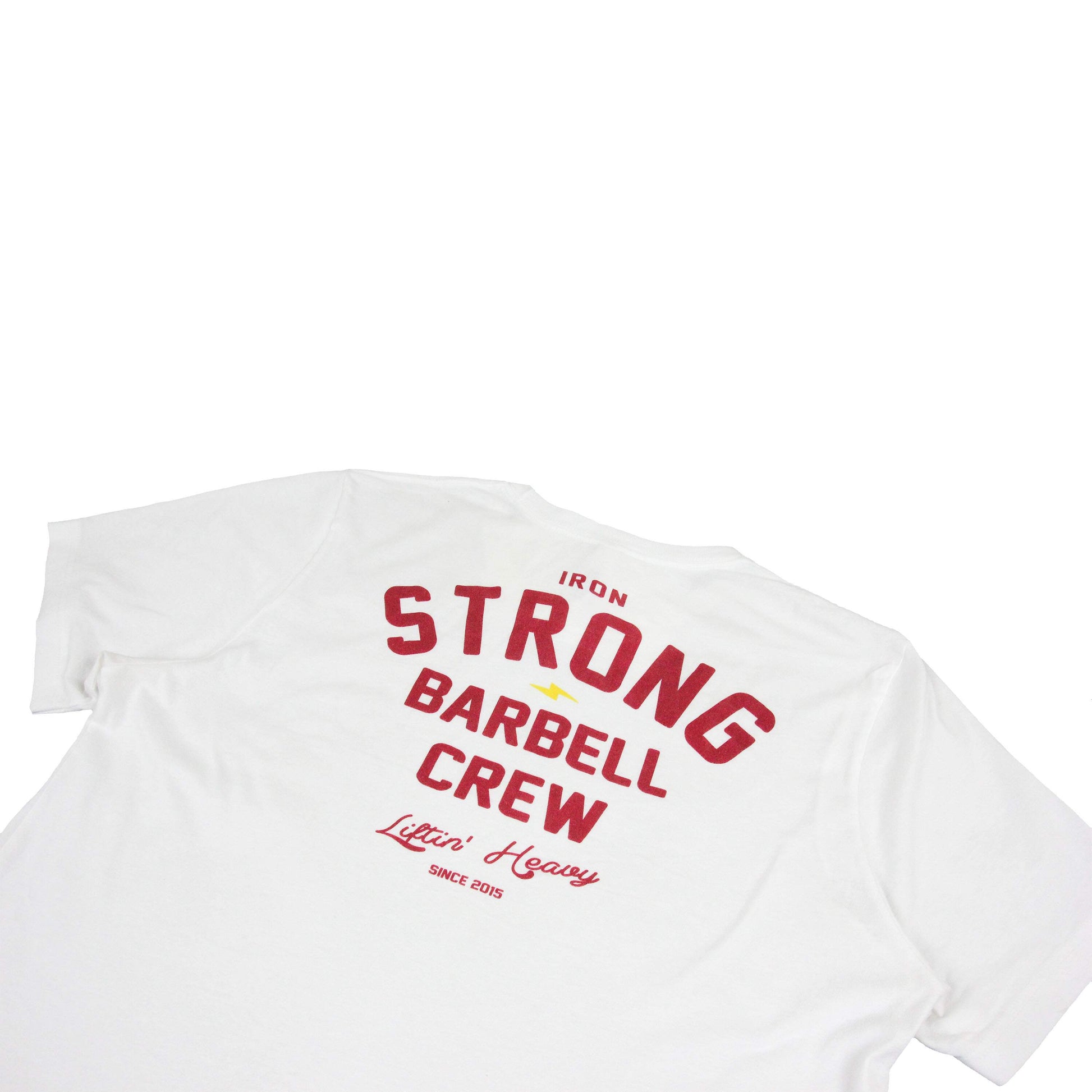 'Original Crew' white CrossFit shirt | Iron Strong Apparel