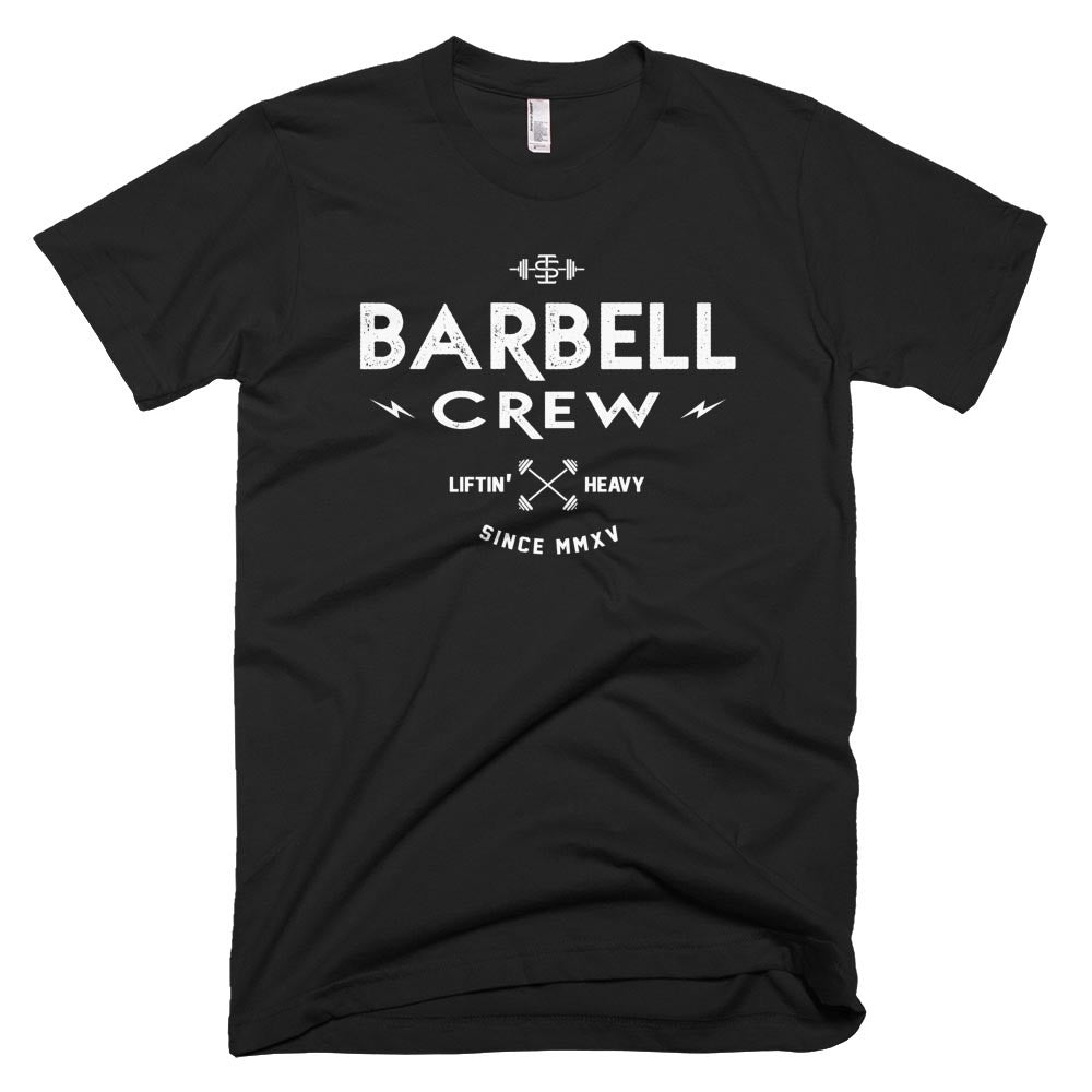 The 'Barbell Crew' weightlifting shirt | Iron Strong Apparel