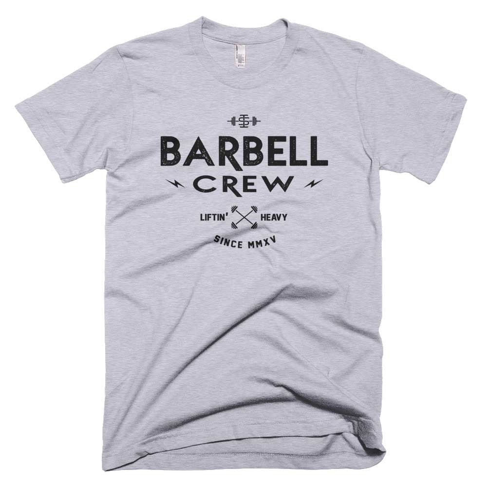 The 'Barbell Crew' powerlifting shirt | Iron Strong Apparel