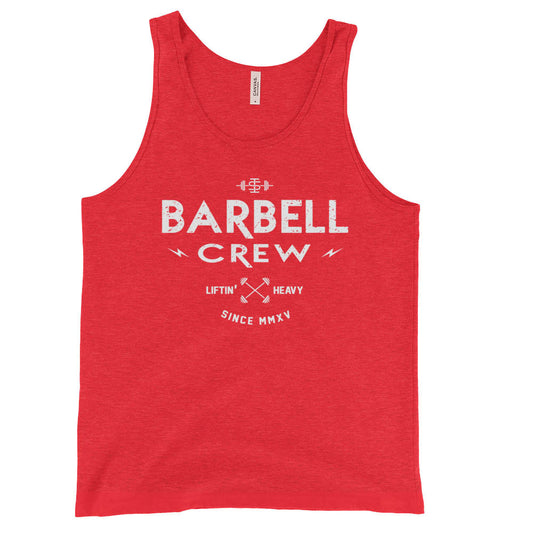 The 'Barbell Crew' Unisex CrossFit Tank | Iron Strong Apparel