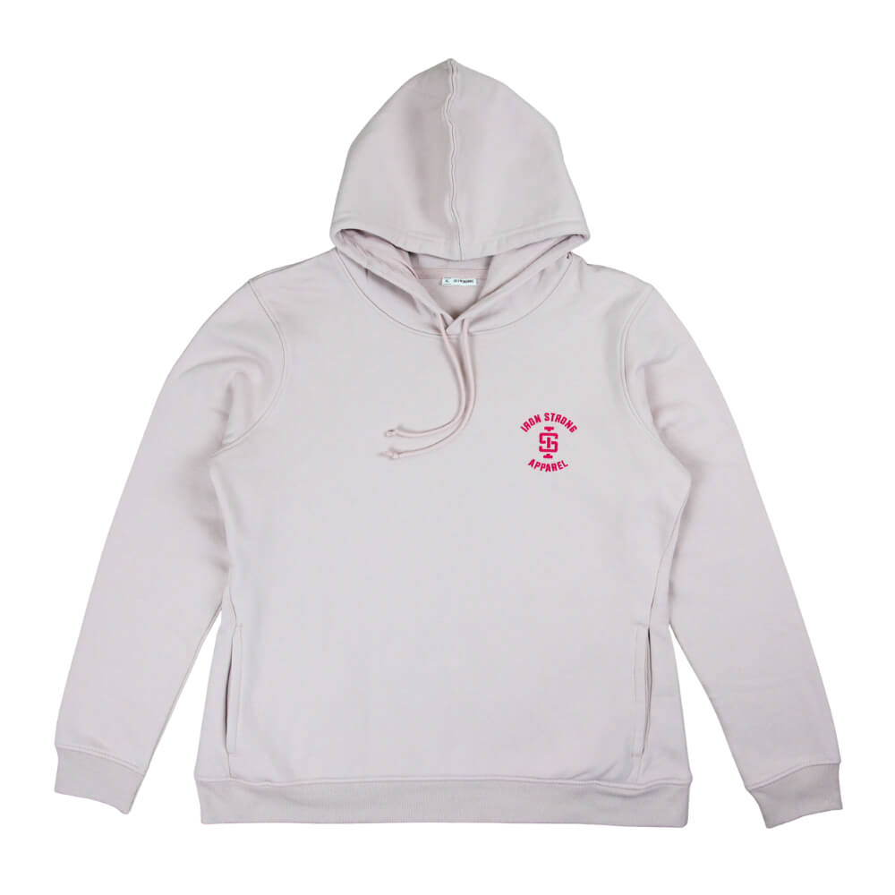 Soft Rose CrossFit Eco Hoodie | Iron Strong Apparel