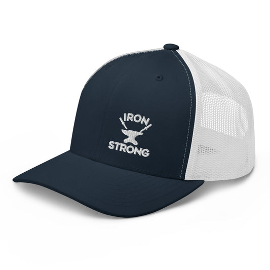Iron & Anvil Truckers Hat | Weightlifting | Iron Strong Apparel