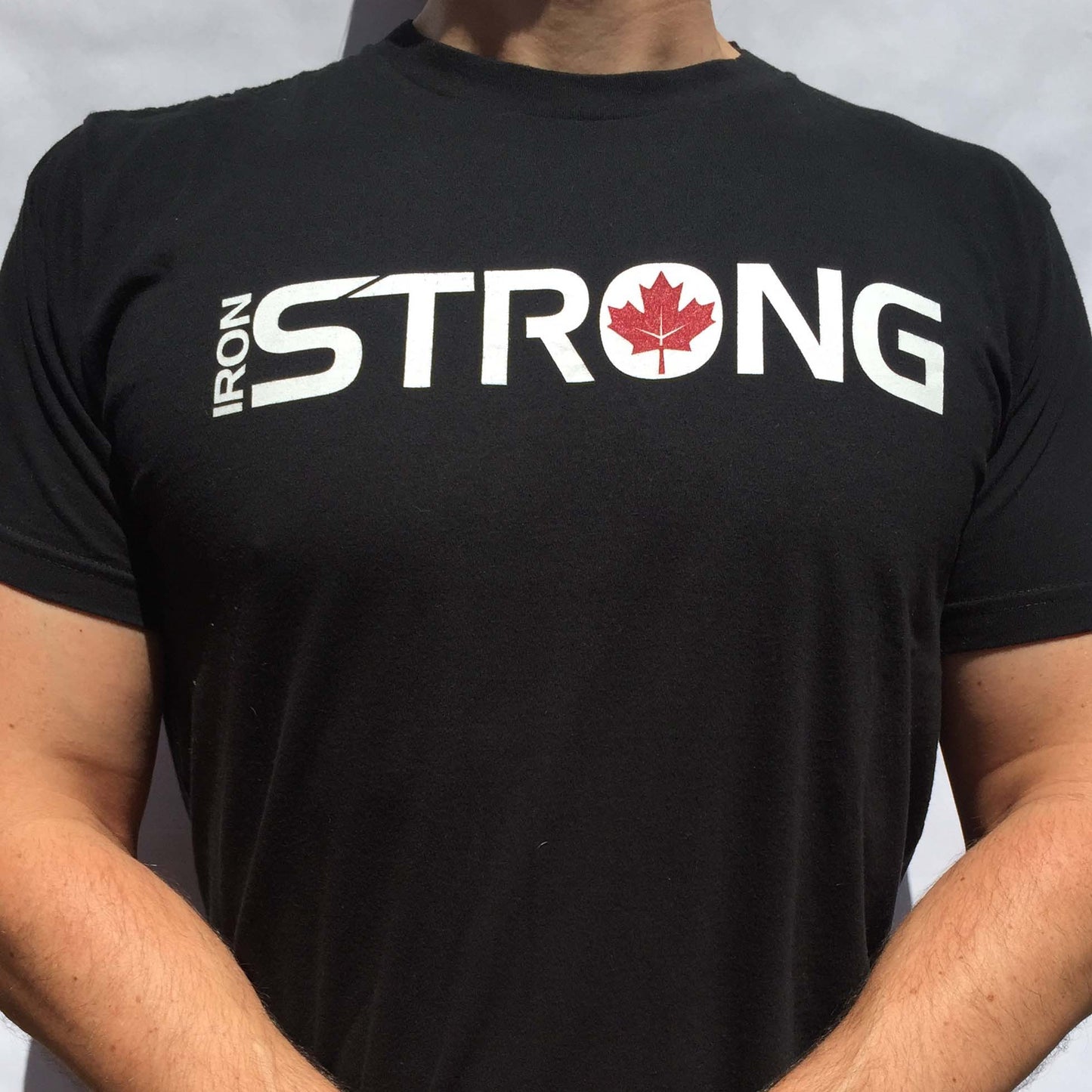 The 'Iron Strong Canada' weightlifting shirt | Iron Strong Apparel