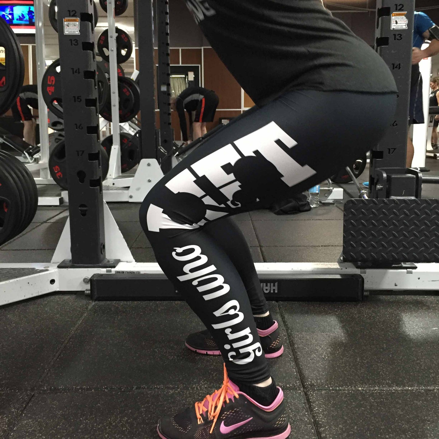 'Girls Who LIFT' CrossFit leggings | Iron Strong Apparel