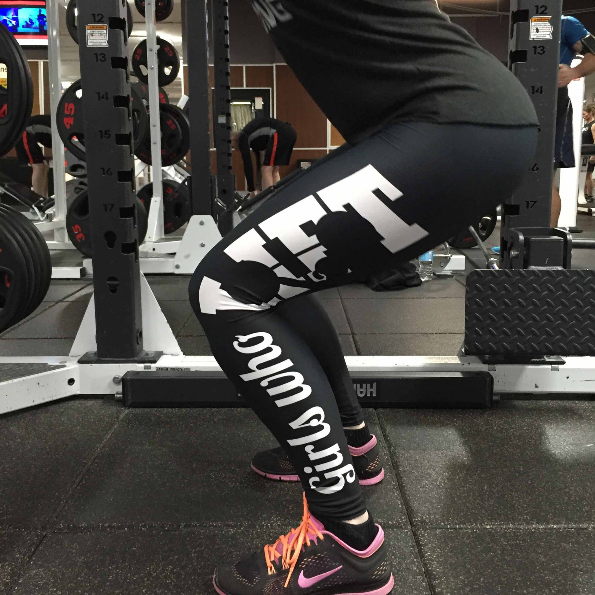 The 'Girls Who LIFT' Weightlifting Leggings – Iron Strong Apparel