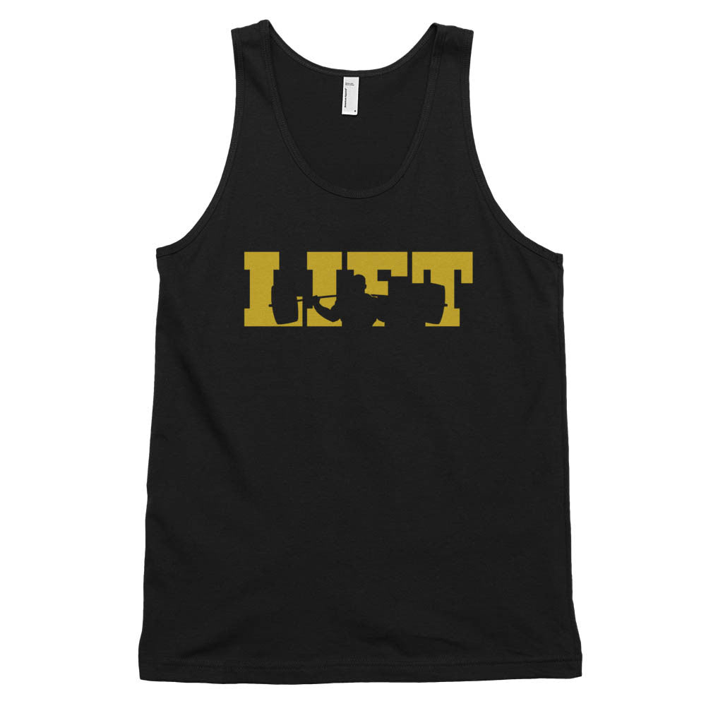 Men's 'Lift' black weightlifting tank | Iron Strong Apparel