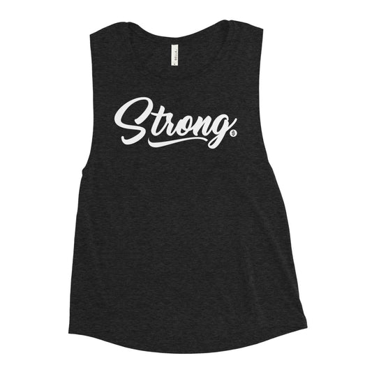 The 'Strong.' Women's Muscle tank | Weightlifting | Iron Strong Apparel