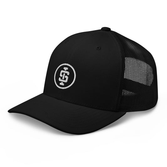 The 'Logo' trucker hat black | Powerlifting | Iron Strong Apparel