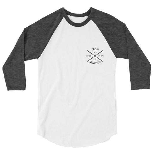 The 'X-Bars' 3/4 Sleeve powerlifting shirt | Iron Strong Apparel